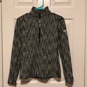 Nike Pro Hyperwarm size small quarter zip